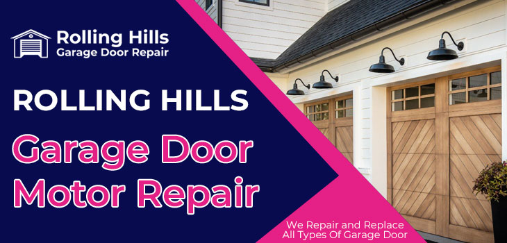 garage door motor repair in Rolling Hills